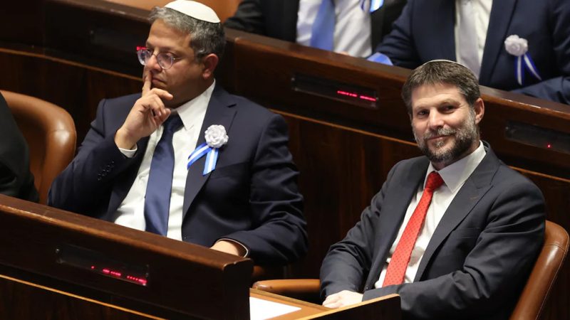 Royaume – Uni : Sanctions internationales contre deux ministres israéliens pour incitation à la haine