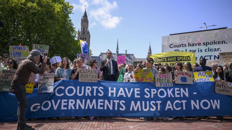 Haye / Changement climatique : un avis historique de la CIJ ouvre la voie à des actions en justice contre les États pollueurs