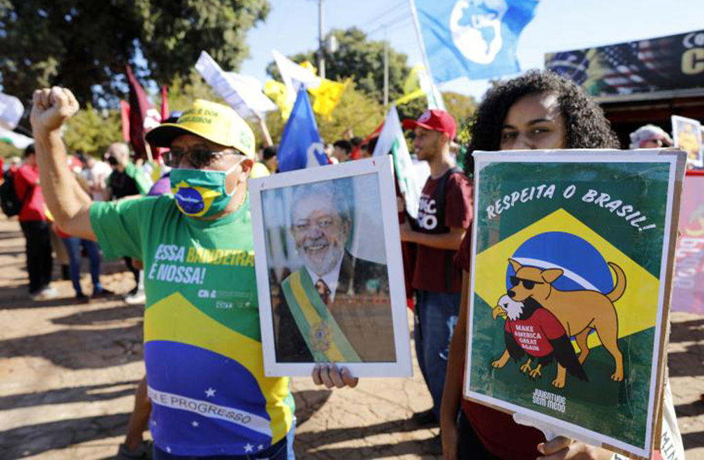 Brésil : Manifestations contre les hausses tarifaires imposées par Washington.