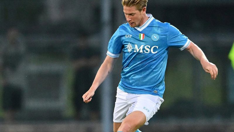 Serie A : Kevin De Bruyne déjà leader et star à Naples