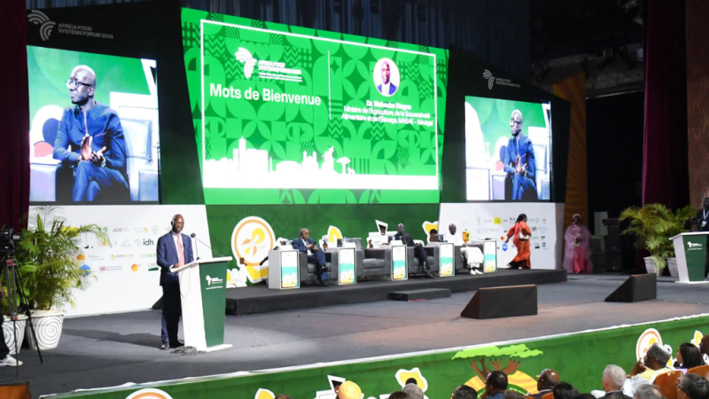 Sénégal : le Forum africain des systèmes alimentaires 2025 placé sous le signe de la jeunesse et de l’innovation
