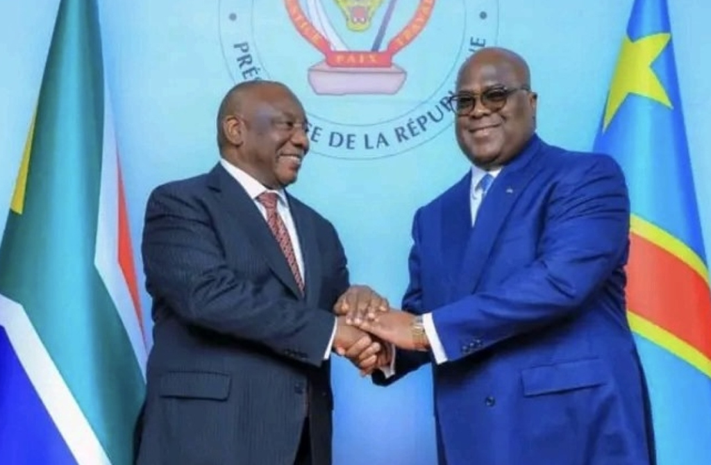 RDC / Diplomatie régionale : Président Tshisekedi en mission de travail en Afrique du Sud
