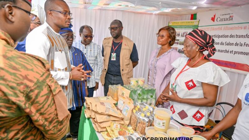 Burkina Faso : Les initiatives présidentielles au service de la valorisation des produits du terroir.
