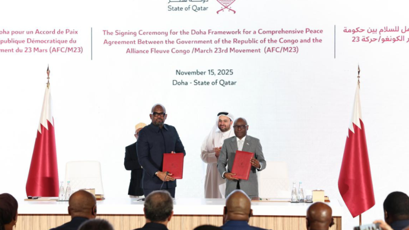 RDC : L’Accord-cadre de Doha, une lueur d’espoir pour la paix dans l’Est
