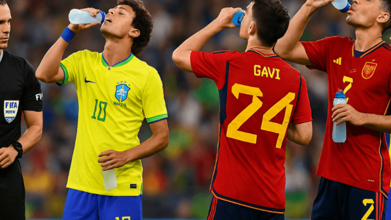 Mondiale : La FIFA instaure des pauses d’hydratation systématiques lors de la Coupe du monde 2026.
