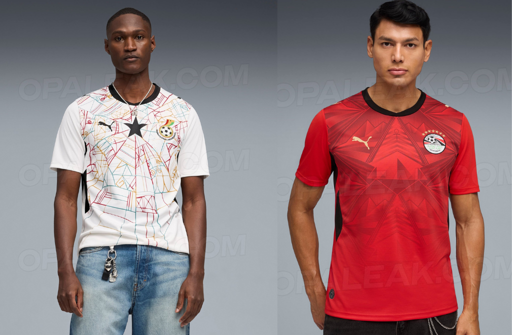 Coupe du Monde 2026 : Ghana et Égypte révolutionnent le design des maillots africains