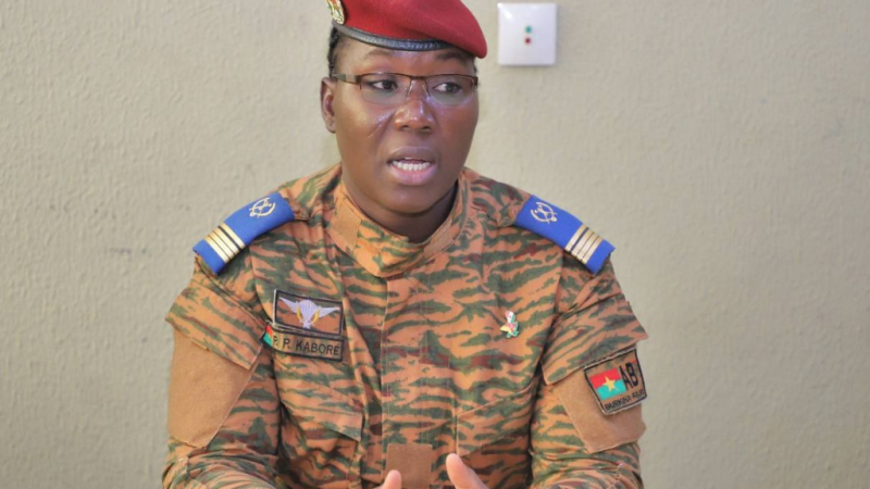 Burkina Faso : Lieutenant-colonel Pélagie Kabré, pilier de la solidarité nationale